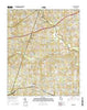Auburn Georgia Current topographic map, 1:24000 scale, 7.5 X 7.5 Minute, Year 2014