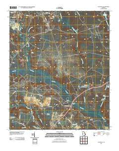 Avondale Georgia Historical topographic map, 1:24000 scale, 7.5 X 7.5 Minute, Year 2011