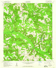 Avondale Georgia Historical topographic map, 1:24000 scale, 7.5 X 7.5 Minute, Year 1957