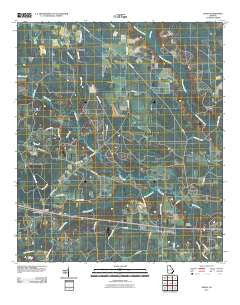 Axson Georgia Historical topographic map, 1:24000 scale, 7.5 X 7.5 Minute, Year 2011
