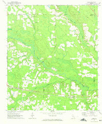 Axson Georgia Historical topographic map, 1:24000 scale, 7.5 X 7.5 Minute, Year 1971