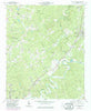 Ball Ground West Georgia Historical topographic map, 1:24000 scale, 7.5 X 7.5 Minute, Year 1973