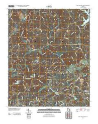 Ball Ground East Georgia Historical topographic map, 1:24000 scale, 7.5 X 7.5 Minute, Year 2011