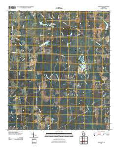 Bancroft Georgia Historical topographic map, 1:24000 scale, 7.5 X 7.5 Minute, Year 2011
