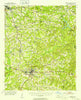 Barnesville Georgia Historical topographic map, 1:62500 scale, 15 X 15 Minute, Year 1951