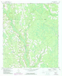 Beach Georgia Historical topographic map, 1:24000 scale, 7.5 X 7.5 Minute, Year 1971