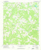 Beall Springs Georgia Historical topographic map, 1:24000 scale, 7.5 X 7.5 Minute, Year 1971