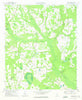 Bellevue Georgia Historical topographic map, 1:24000 scale, 7.5 X 7.5 Minute, Year 1974