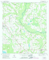 Berlin East Georgia Historical topographic map, 1:24000 scale, 7.5 X 7.5 Minute, Year 1974