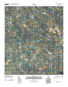 Berlin West Georgia Historical topographic map, 1:24000 scale, 7.5 X 7.5 Minute, Year 2011