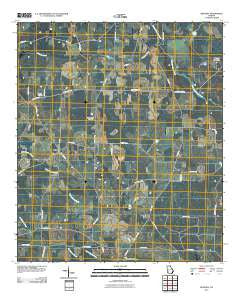 Bethany Georgia Historical topographic map, 1:24000 scale, 7.5 X 7.5 Minute, Year 2011