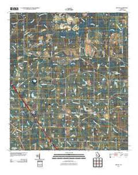 Bethel Georgia Historical topographic map, 1:24000 scale, 7.5 X 7.5 Minute, Year 2011