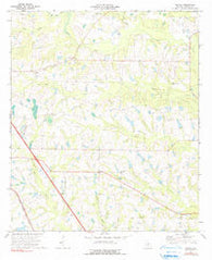 Bethel Georgia Historical topographic map, 1:24000 scale, 7.5 X 7.5 Minute, Year 1973