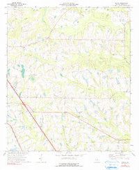Bethel Georgia Historical topographic map, 1:24000 scale, 7.5 X 7.5 Minute, Year 1973
