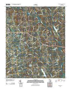 Between Georgia Historical topographic map, 1:24000 scale, 7.5 X 7.5 Minute, Year 2011