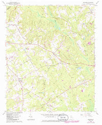 Between Georgia Historical topographic map, 1:24000 scale, 7.5 X 7.5 Minute, Year 1964