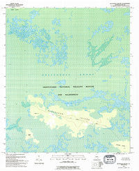 Blackjack Island Georgia Historical topographic map, 1:24000 scale, 7.5 X 7.5 Minute, Year 1994
