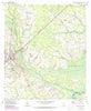 Blackshear East Georgia Historical topographic map, 1:24000 scale, 7.5 X 7.5 Minute, Year 1971
