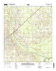 Blackshear East Georgia Current topographic map, 1:24000 scale, 7.5 X 7.5 Minute, Year 2014