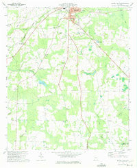 Blakely South Georgia Historical topographic map, 1:24000 scale, 7.5 X 7.5 Minute, Year 1973