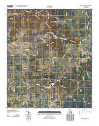 Blakely North Georgia Historical topographic map, 1:24000 scale, 7.5 X 7.5 Minute, Year 2011