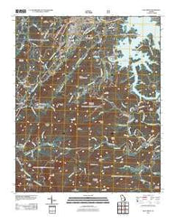 Blue Ridge Georgia Historical topographic map, 1:24000 scale, 7.5 X 7.5 Minute, Year 2011