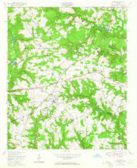 Blythe Georgia Historical topographic map, 1:24000 scale, 7.5 X 7.5 Minute, Year 1948