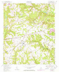 Blythe Georgia Historical topographic map, 1:24000 scale, 7.5 X 7.5 Minute, Year 1948