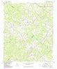 Bold Springs Georgia Historical topographic map, 1:24000 scale, 7.5 X 7.5 Minute, Year 1964