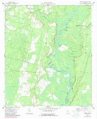 Boons Lake Georgia Historical topographic map, 1:24000 scale, 7.5 X 7.5 Minute, Year 1978
