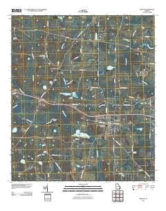 Boston Georgia Historical topographic map, 1:24000 scale, 7.5 X 7.5 Minute, Year 2011