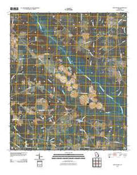 Bottsford Georgia Historical topographic map, 1:24000 scale, 7.5 X 7.5 Minute, Year 2011