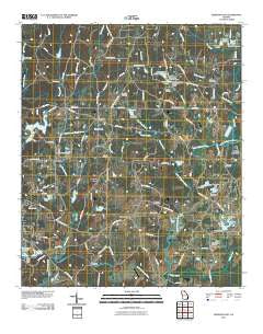 Bowdon East Georgia Historical topographic map, 1:24000 scale, 7.5 X 7.5 Minute, Year 2011