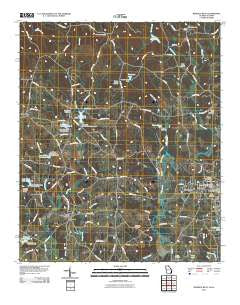 Bowdon West Georgia Historical topographic map, 1:24000 scale, 7.5 X 7.5 Minute, Year 2011