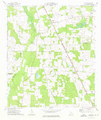 Boykin Georgia Historical topographic map, 1:24000 scale, 7.5 X 7.5 Minute, Year 1974