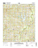 Brooks Georgia Current topographic map, 1:24000 scale, 7.5 X 7.5 Minute, Year 2014