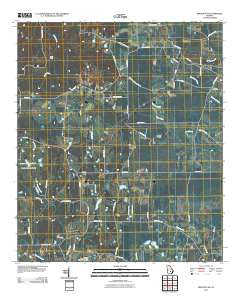 Broxton NE Georgia Historical topographic map, 1:24000 scale, 7.5 X 7.5 Minute, Year 2011