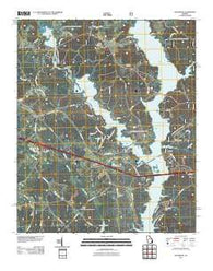Buckhead Georgia Historical topographic map, 1:24000 scale, 7.5 X 7.5 Minute, Year 2011