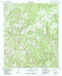 Buena Vista NW Georgia Historical topographic map, 1:24000 scale, 7.5 X 7.5 Minute, Year 1955