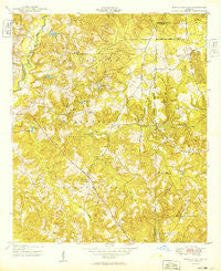 Buena Vista NW Georgia Historical topographic map, 1:24000 scale, 7.5 X 7.5 Minute, Year 1949