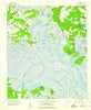 Burroughs Georgia Historical topographic map, 1:24000 scale, 7.5 X 7.5 Minute, Year 1957