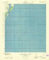 Cabretta Island Georgia Historical topographic map, 1:62500 scale, 15 X 15 Minute, Year 1944