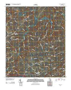 Cadley Georgia Historical topographic map, 1:24000 scale, 7.5 X 7.5 Minute, Year 2011