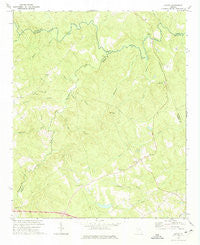Cadley Georgia Historical topographic map, 1:24000 scale, 7.5 X 7.5 Minute, Year 1972