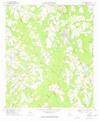 Cadwell Georgia Historical topographic map, 1:24000 scale, 7.5 X 7.5 Minute, Year 1973