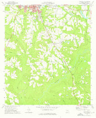 Cairo South Georgia Historical topographic map, 1:24000 scale, 7.5 X 7.5 Minute, Year 1974