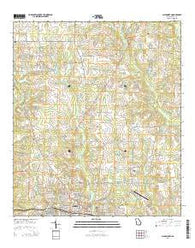Cairo North Georgia Current topographic map, 1:24000 scale, 7.5 X 7.5 Minute, Year 2014
