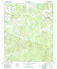 Calhoun NE Georgia Historical topographic map, 1:24000 scale, 7.5 X 7.5 Minute, Year 1972