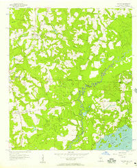 Calvary Georgia Historical topographic map, 1:24000 scale, 7.5 X 7.5 Minute, Year 1956