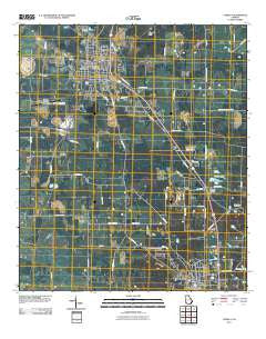 Camilla Georgia Historical topographic map, 1:24000 scale, 7.5 X 7.5 Minute, Year 2011